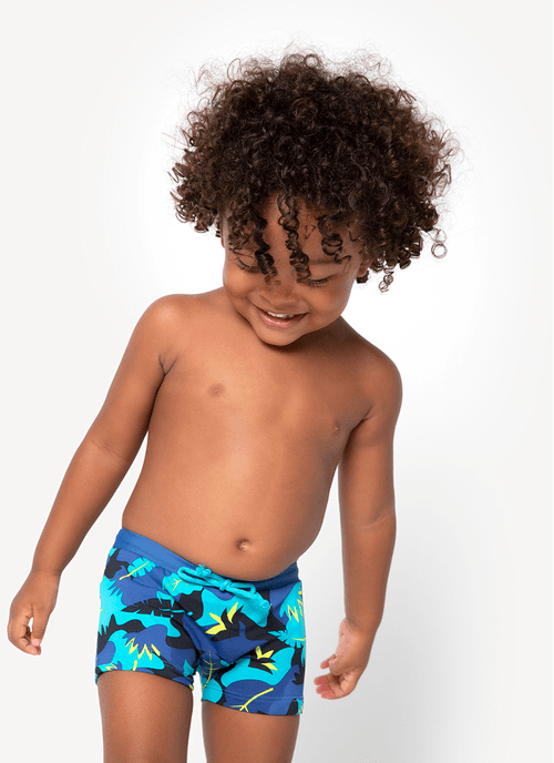 Sunga Boxer Bebê Menino Tigre Roar