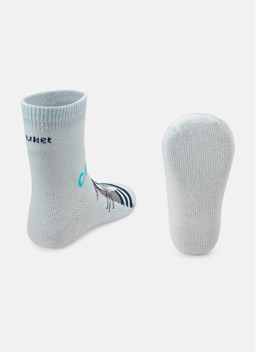 Meia Soquete Bebê Menino Leão Marinho