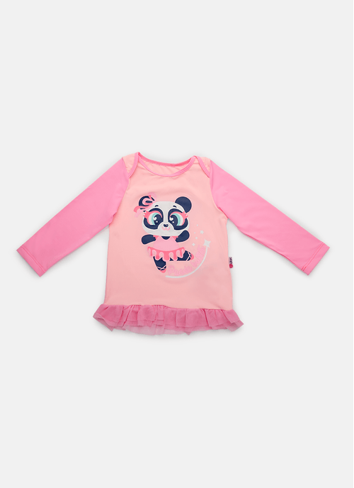 Camiseta Menina Panda