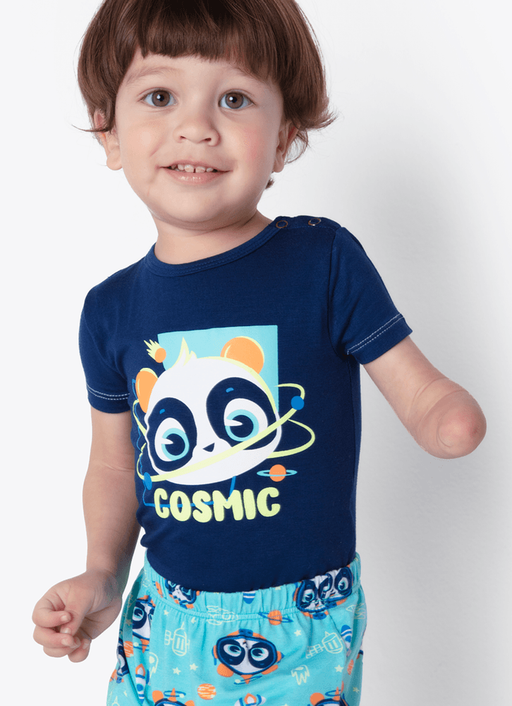 Pijama-Manga-Curta-Viscolycra-Bebe-Menino-Familia-Panda