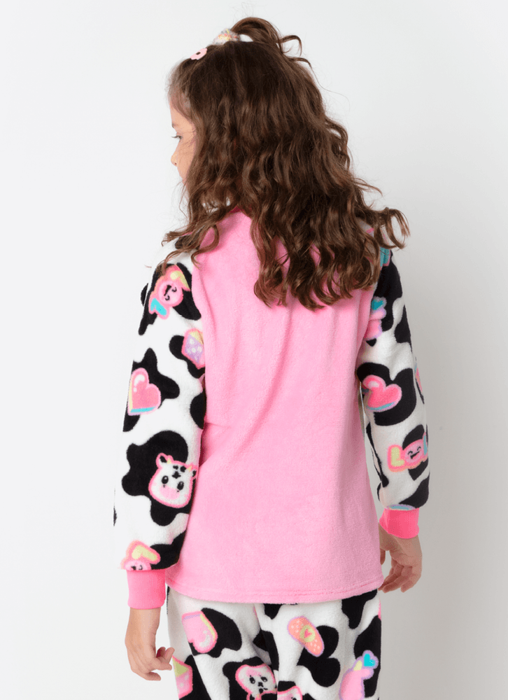 Pijama-Manga-Longa-Soft-Menina-Teen-Vaca-Patches