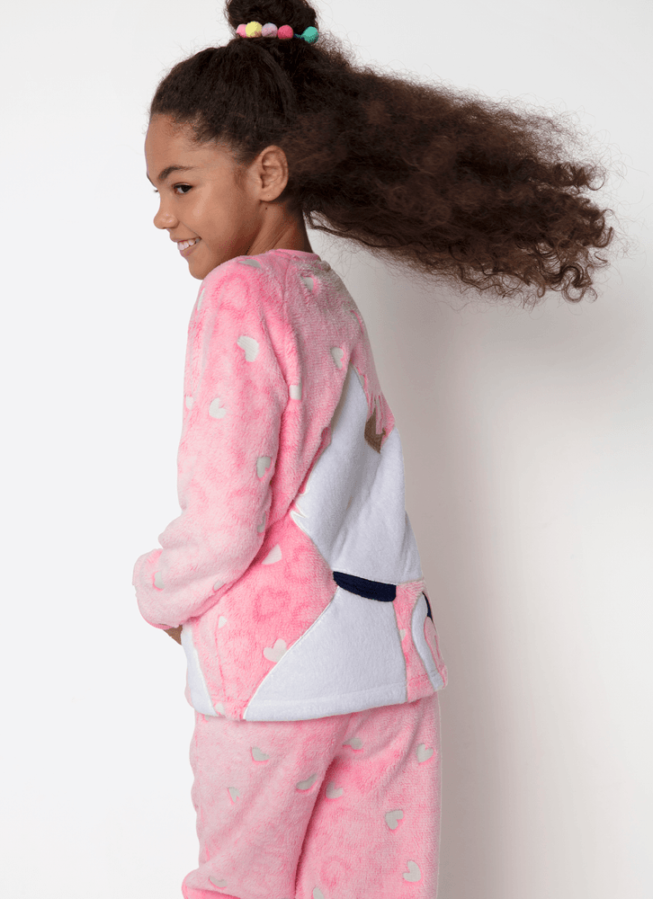 Pijama-Manga-Longa-Soft-Menina-Teen-Gata-Romantica