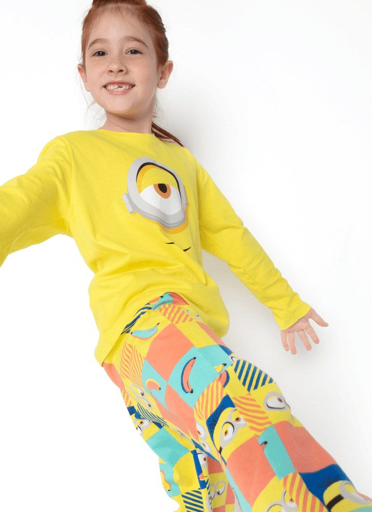 Pijama-Manga-Longa-Algodao-Menina-Minions