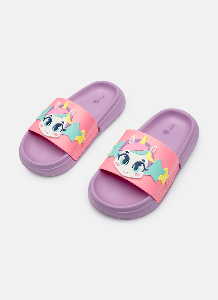 Chinelo-Slide-Unicornio-Kawaii