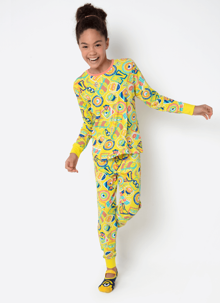 Pijama-Manga-Longa-Viscolycra-Menina-Teen-Minions