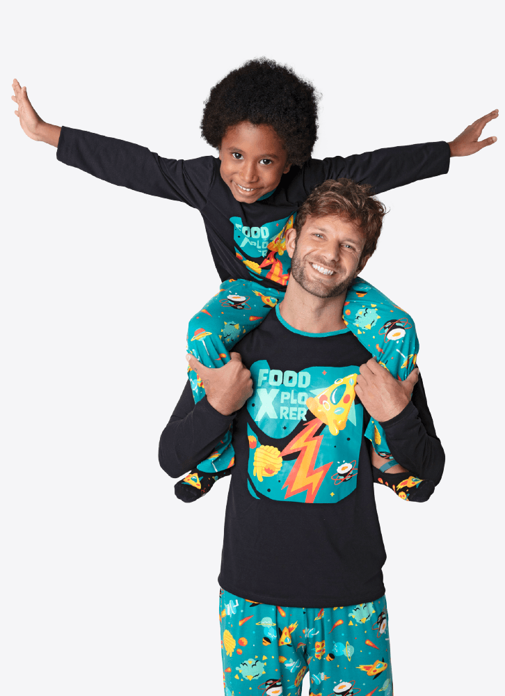 Kit-Pai-e-Filho-Pijama-Manga-Longa-