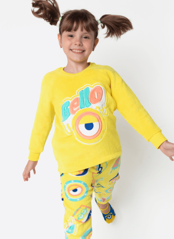 Kit-Pai-e-Filha-Pijama-Manga-Longa-Soft-Minions