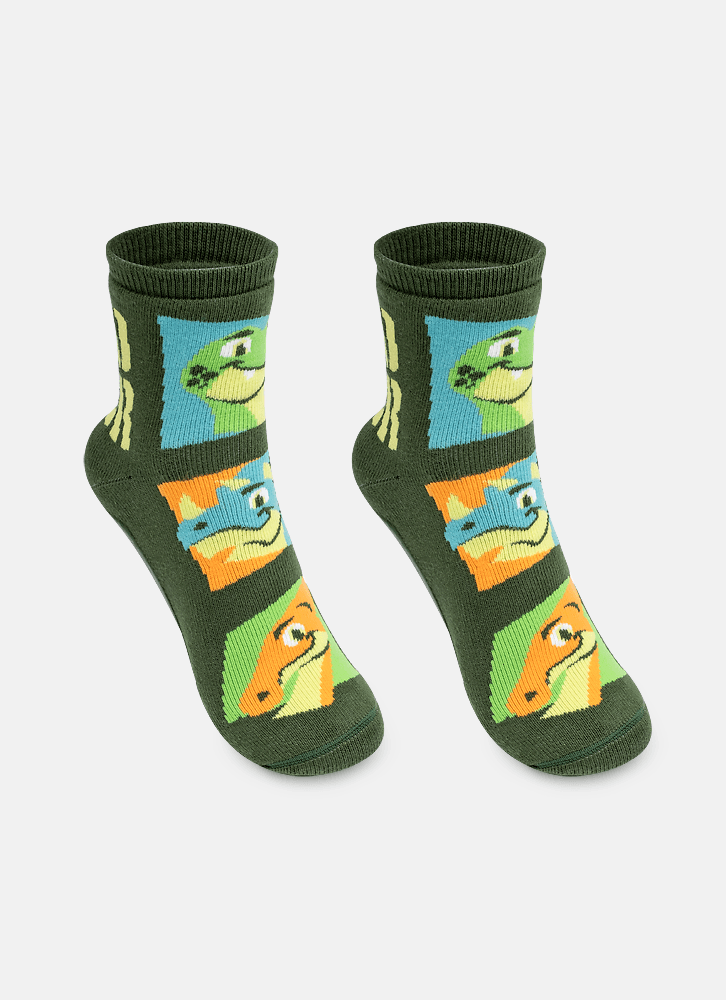 Meia-Soquete-Com-Sola-Emborrachada-Menino-Dino-Trio