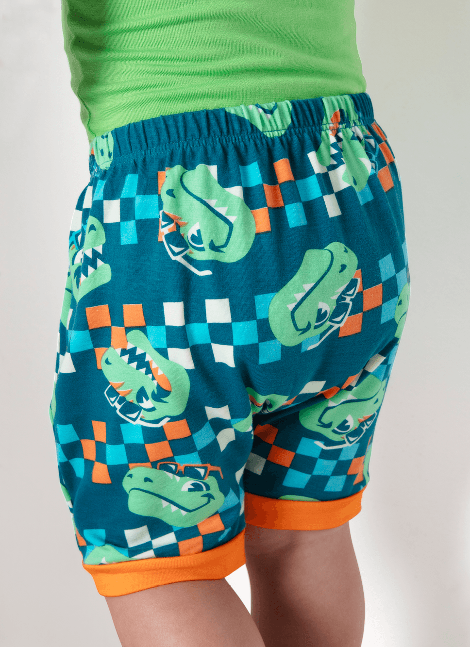 Pijama-Manga-Curta-Viscolycra-Bebe-Menino-Dino-Miami