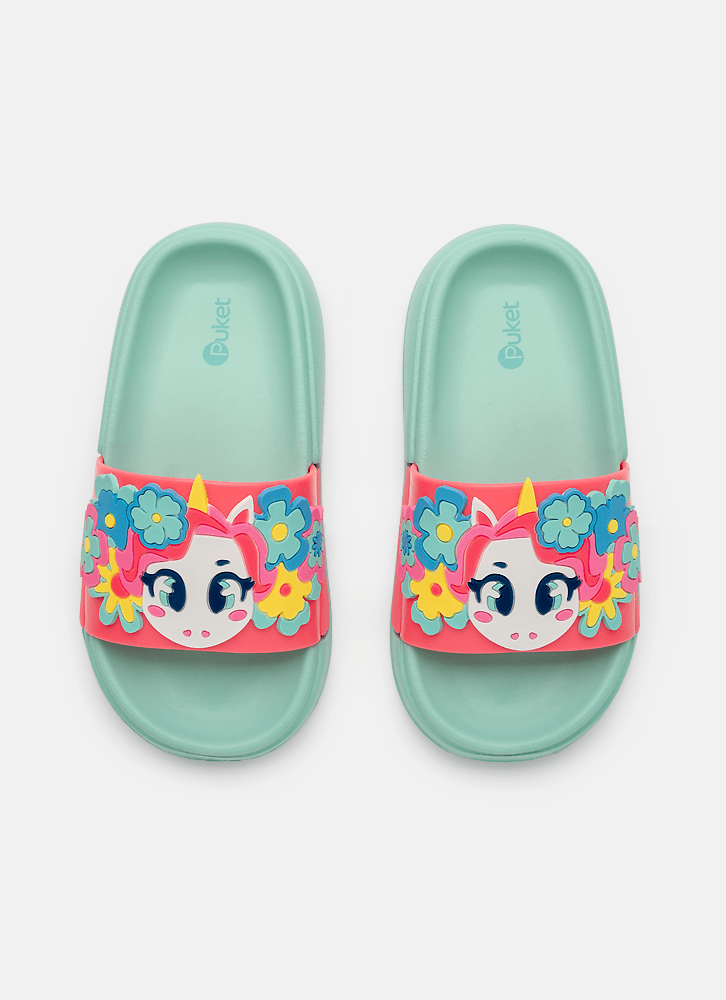 Chinelo-Slide-Menina-Unicornio-Aloha