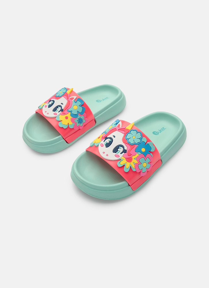 Chinelo-Slide-Menina-Unicornio-Aloha