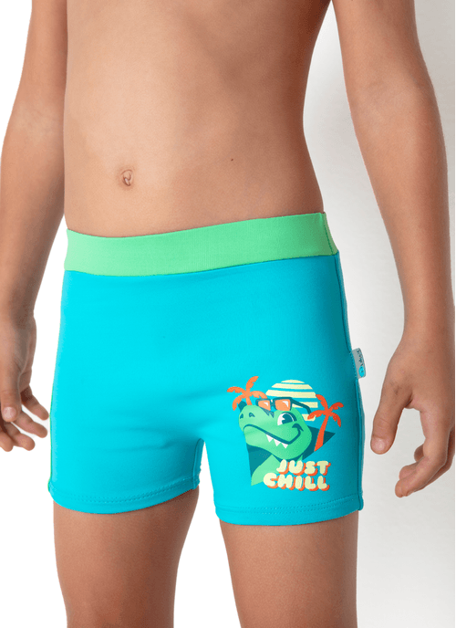 Sunga Boxer Menino Dino Miami