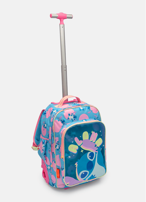 Mochila com Rodinha Stitch