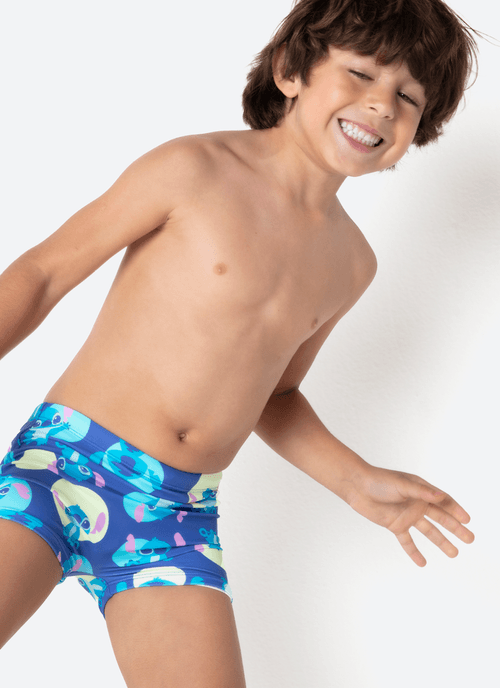 Sunga Boxer Menino Stitch