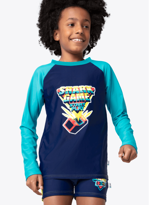 Camiseta Menino Tubarão