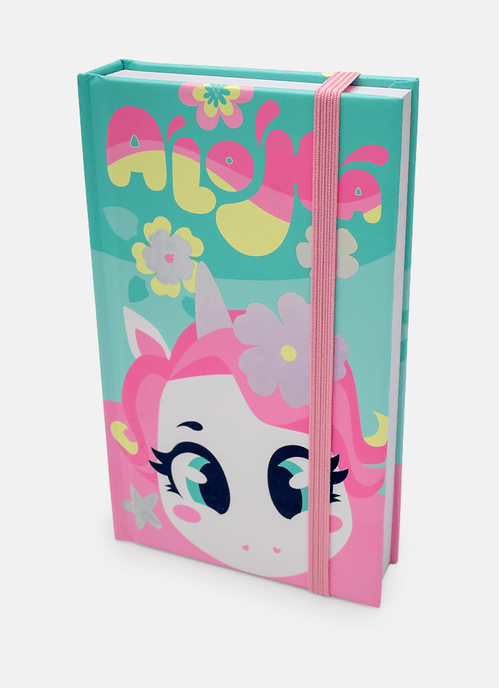 Caderno Pequeno Unicórnio Aloha