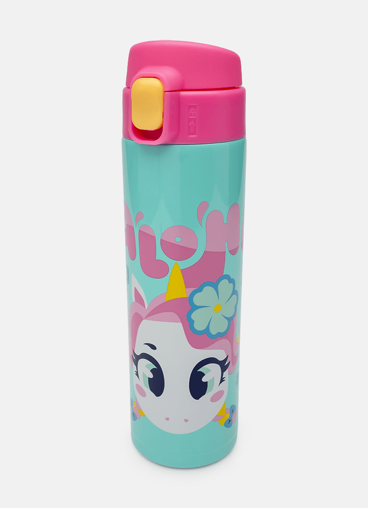 Kit-Mochila-Costas-com-Lancheira-Estojo-e-Garrafa-Termica-Unicornio-Aloha