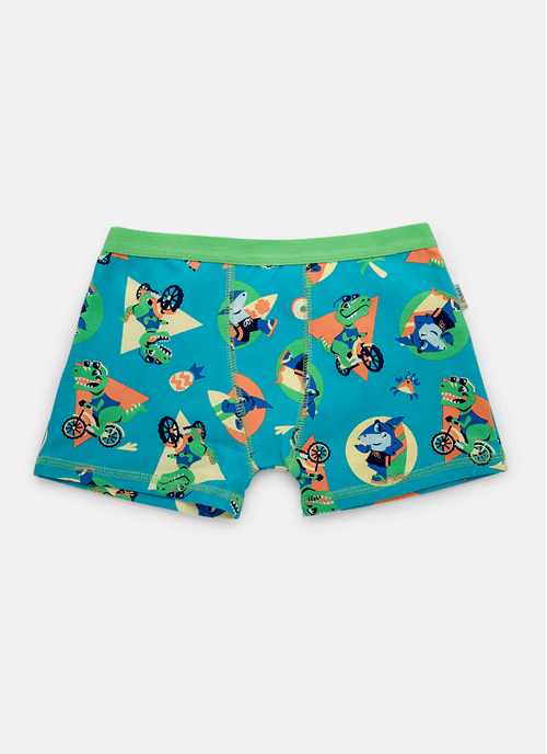 Cueca Boxer Algodão Menino Multibichos