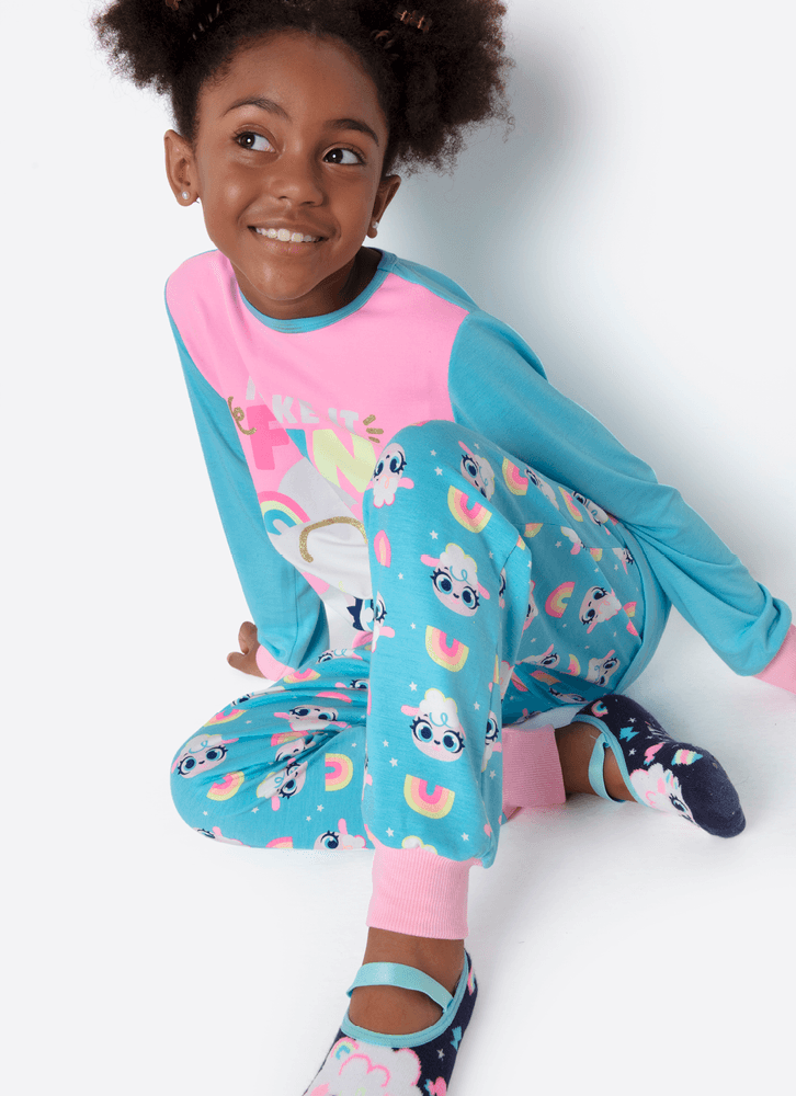 Pijama-Manga-Longa-Viscolycra-Menina-Estampado-Ovelha