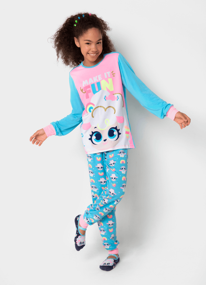 Pijama-Manga-Longa-Viscolycra-Menina-Teen-Estampado-Ovelha