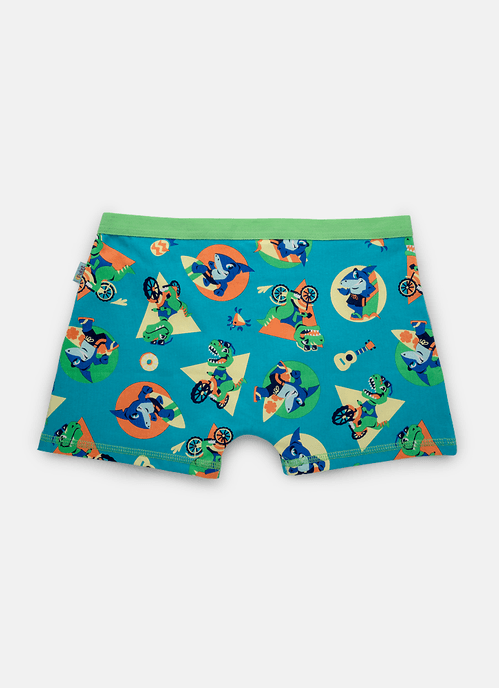 Cueca Boxer Algodão Menino Teen Multibichos