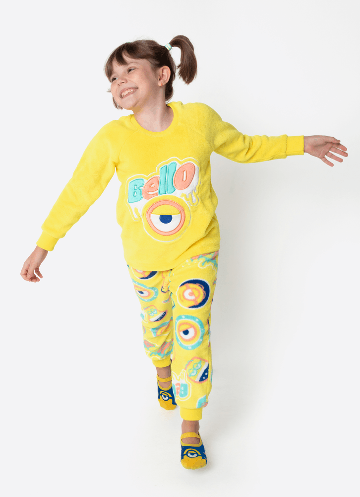 Pijama-Manga-Longa-Soft-Unissex-Kids-Minions