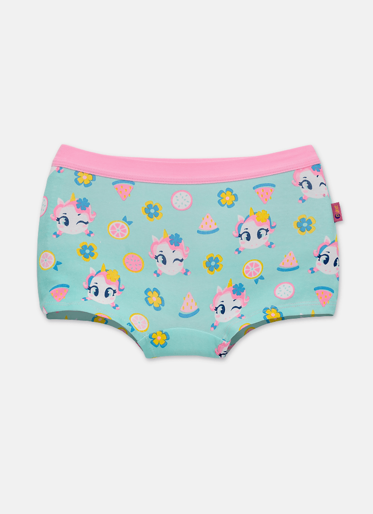 Calcinha-Bodyshorts-Algodao-Menina-Teen-Unicornio-Aloha