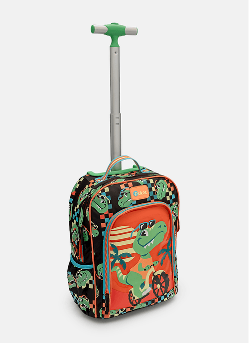 Mochila Média com Rodinha Dino Miami