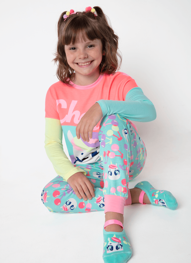 Pijama-Manga-Longa-Viscolycra-Estampado-Menina-Unicornio-Cherry