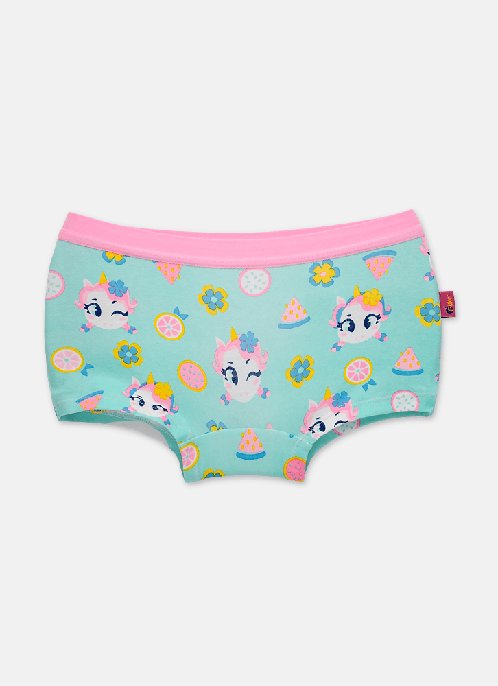 Calcinha-Bodyshorts-Algodao-Menina-Unicornio-Aloha