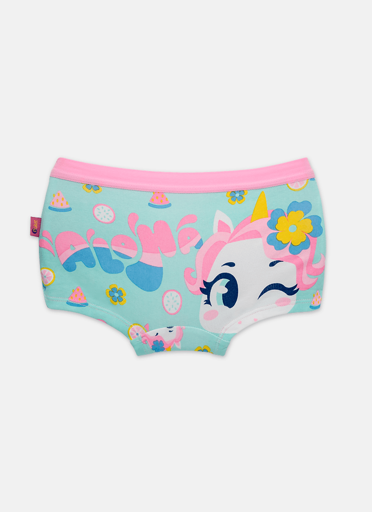 Calcinha-Bodyshorts-Algodao-Menina-Unicornio-Aloha