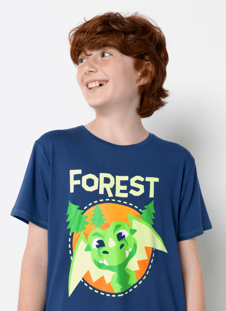 Pijama-Manga-Curta-Menino-Teen-Dragao-Camping