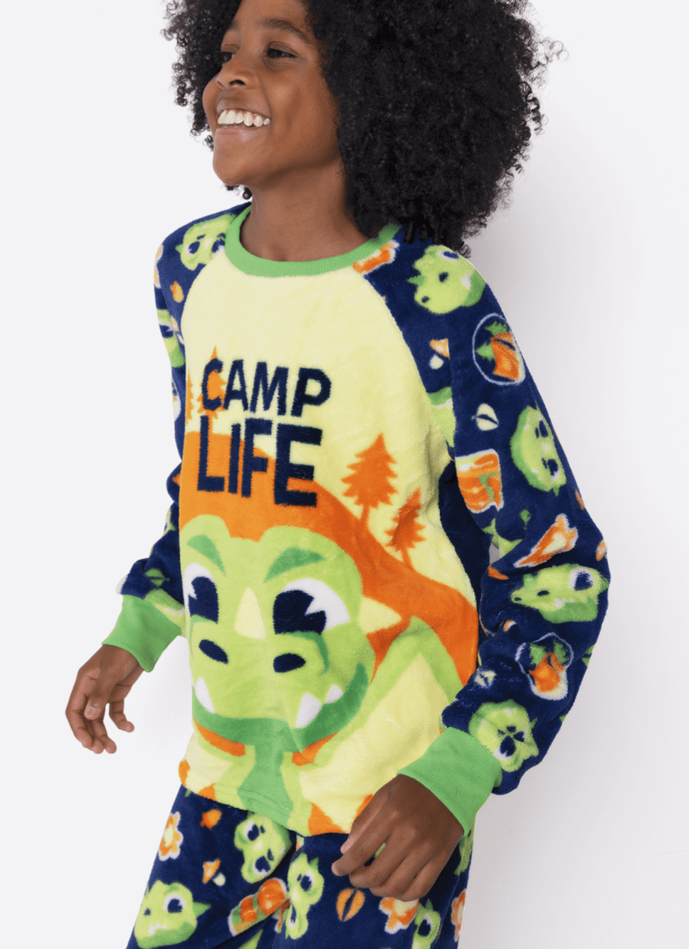 Pijama-Manga-Longa-Soft-Menino-Teen-Dragao-Camping