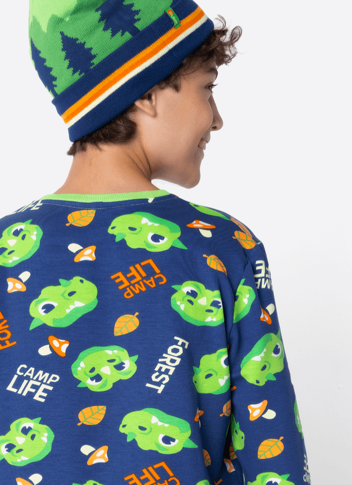 Pijama-Manga-Longa-Ultra-Visco-Menino-Teen-Dragao-Camping