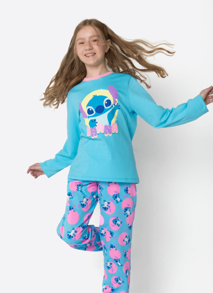 Pijama-Manga-Longa-Algodao-Menina-Teen-Stitch