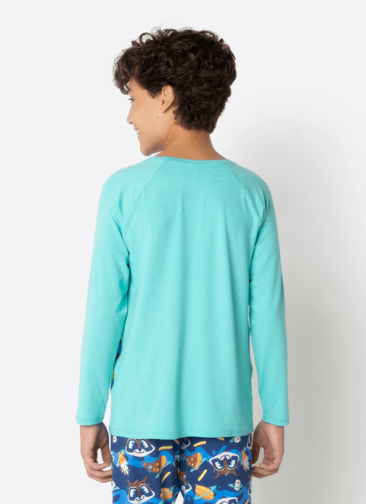 Pijama-Manga-Longa-Menino-Teen-Guaxinim-Chocolate