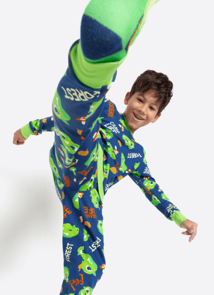 Pijama-Manga-Longa-Ultra-Visco-Menino-Dragao-Camping
