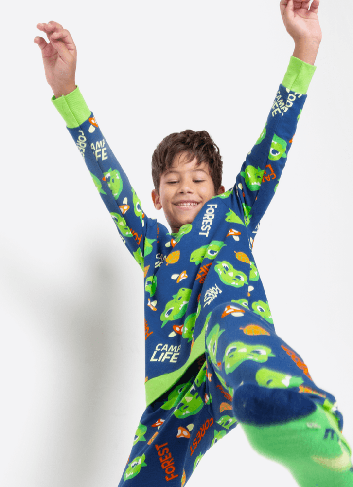 Pijama-Manga-Longa-Ultra-Visco-Menino-Dragao-Camping