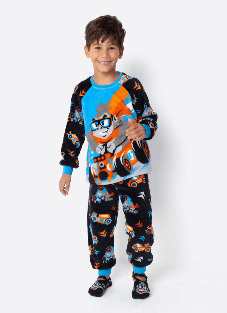 Pijama-Manga-Longa-Soft-Menino-Gorila-Racing