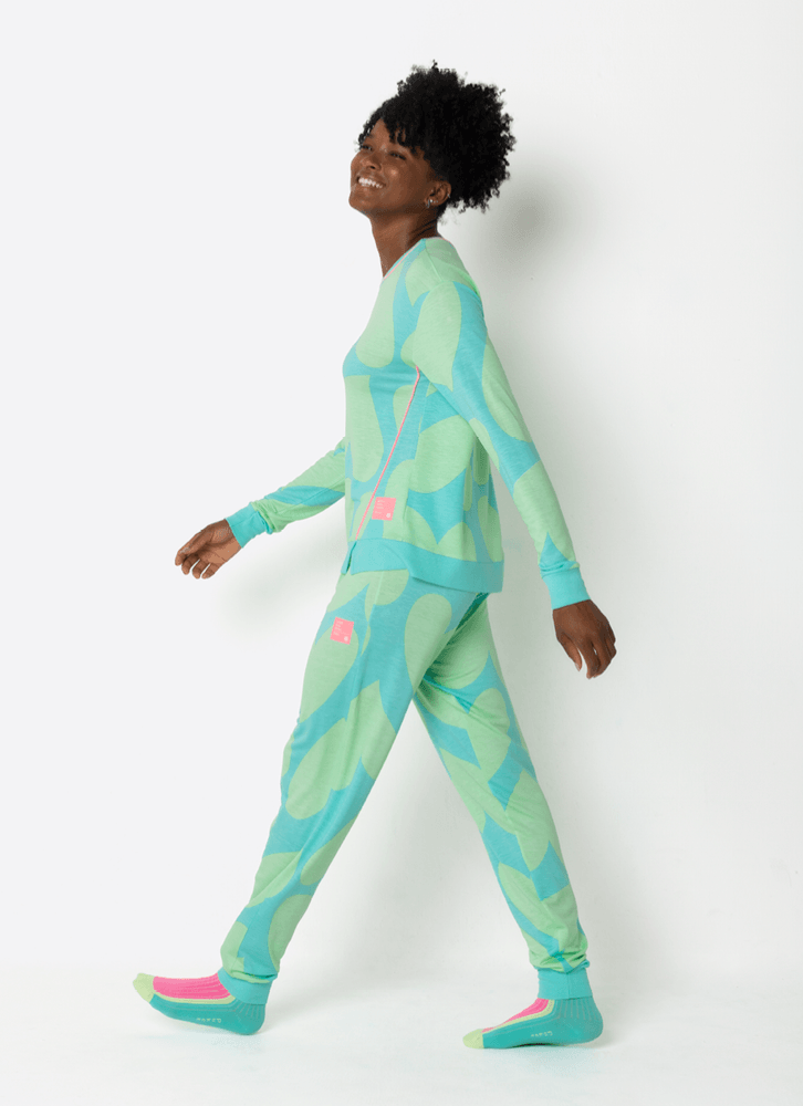 Pijama-Manga-Longa-Ultra-Visco-Feminino-Verde-Agua