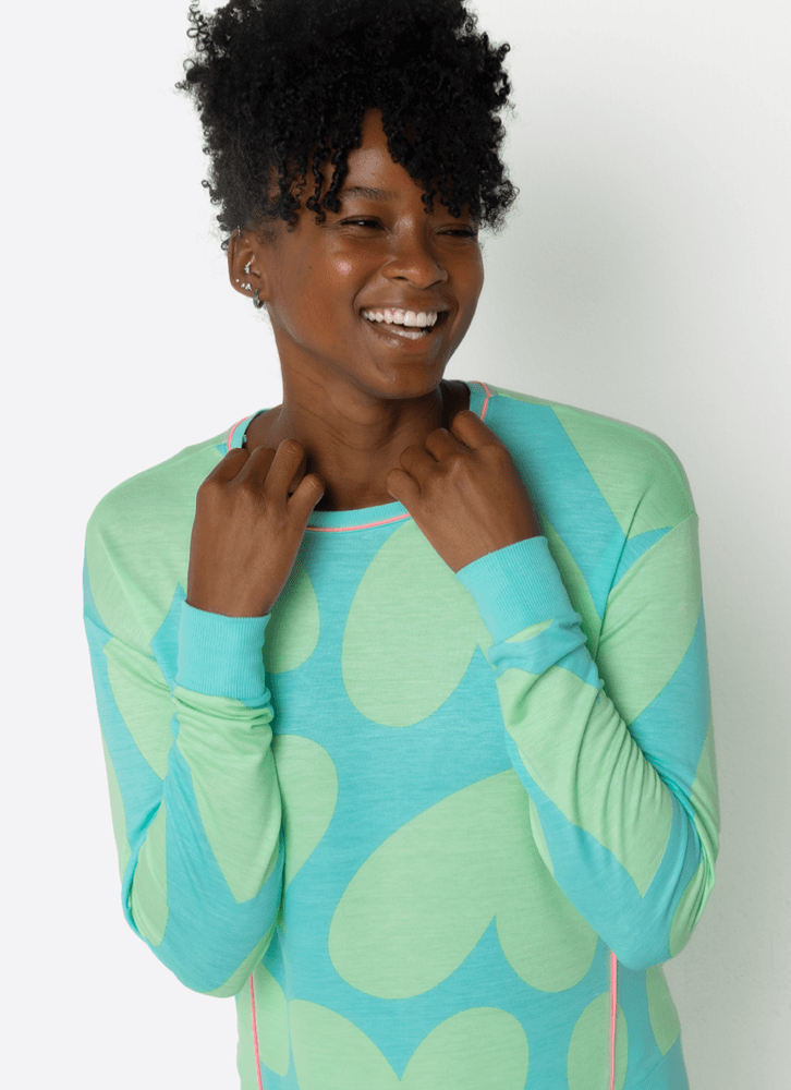 Pijama-Manga-Longa-Ultra-Visco-Feminino-Verde-Agua