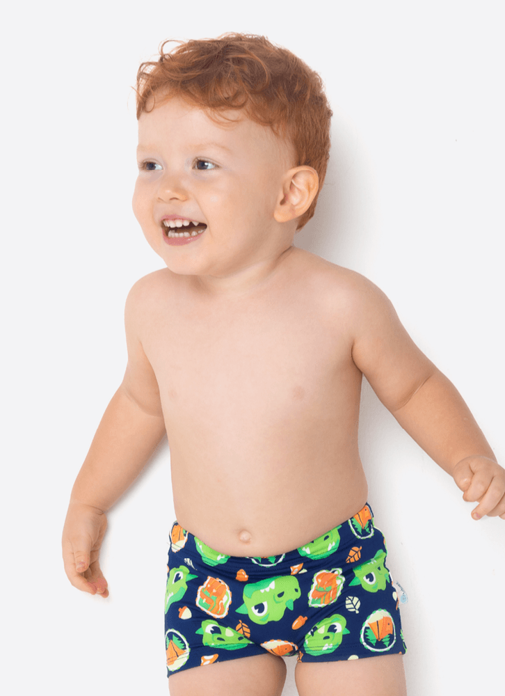 Sunga-Boxer-Bebe-Menino-Com-Protecao-Solar-Dragao-Camping