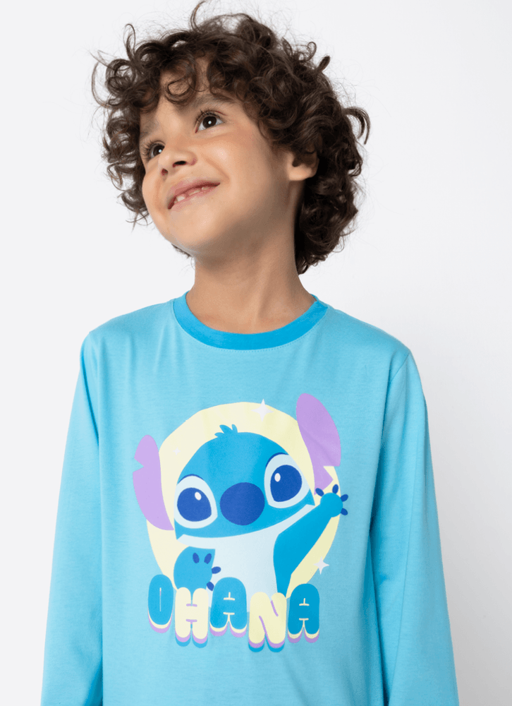 Pijama-Manga-Longa-Algodao-Menino-Stitch