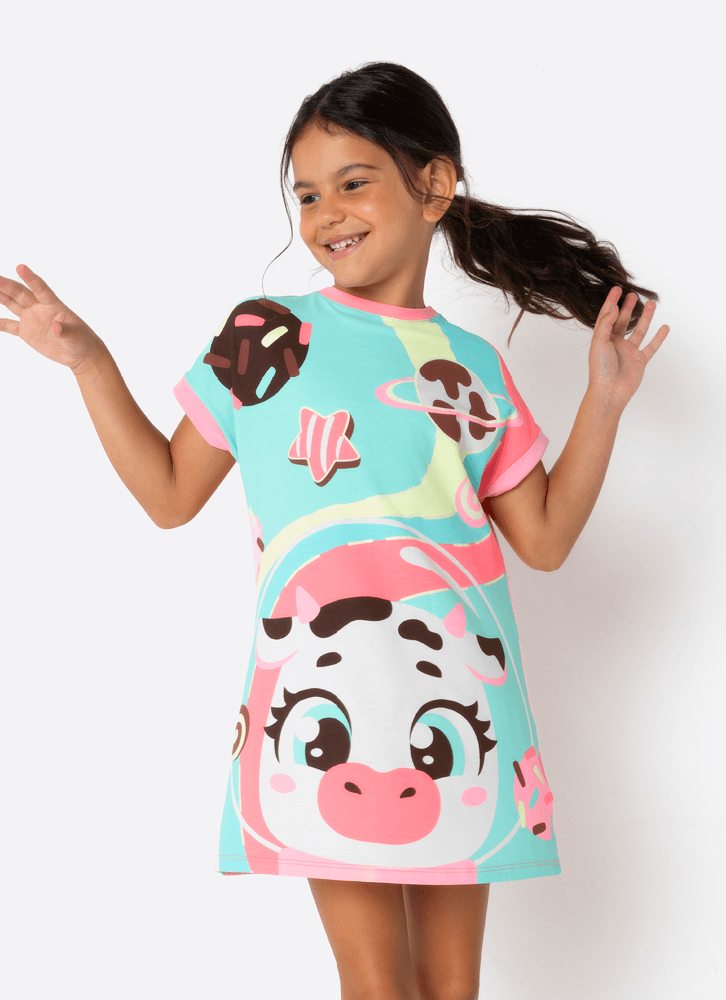 Camisola-Manga-Curta-Viscolycra-Menina-Vaca-Chocolate
