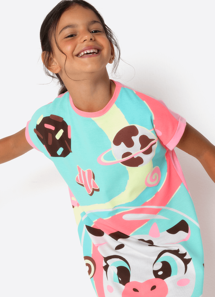 Camisola-Manga-Curta-Viscolycra-Menina-Vaca-Chocolate