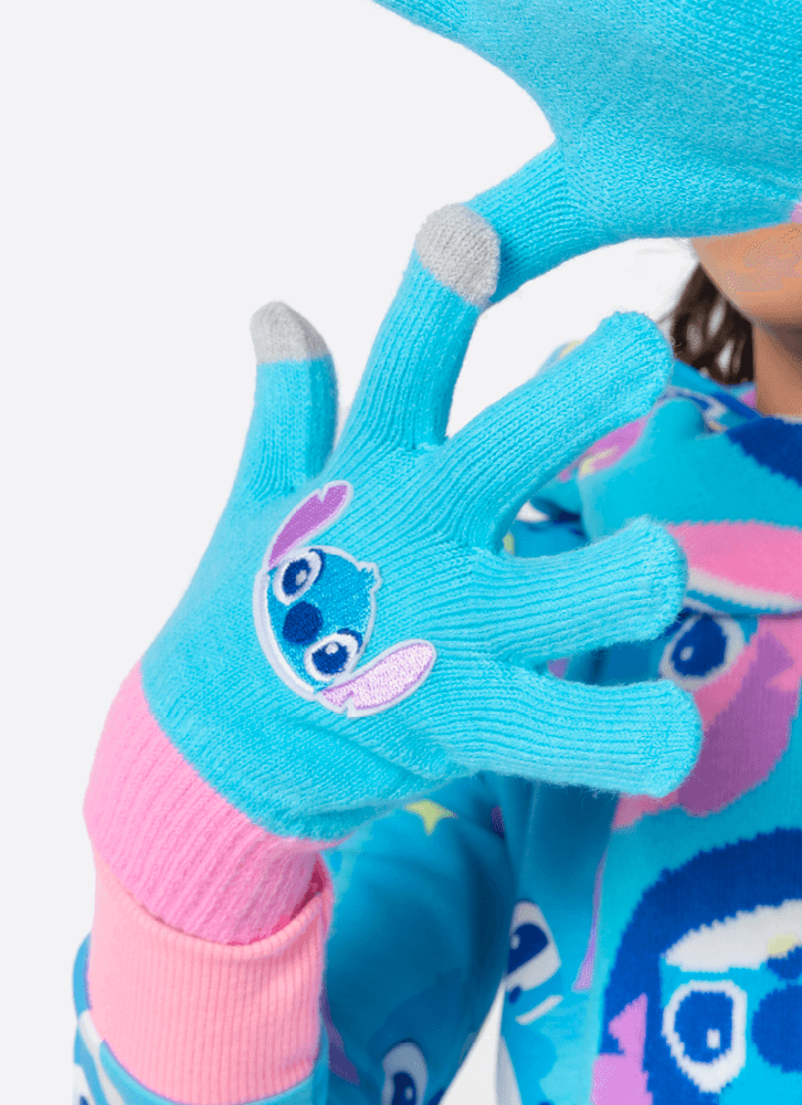 Luva-Menina-Stitch