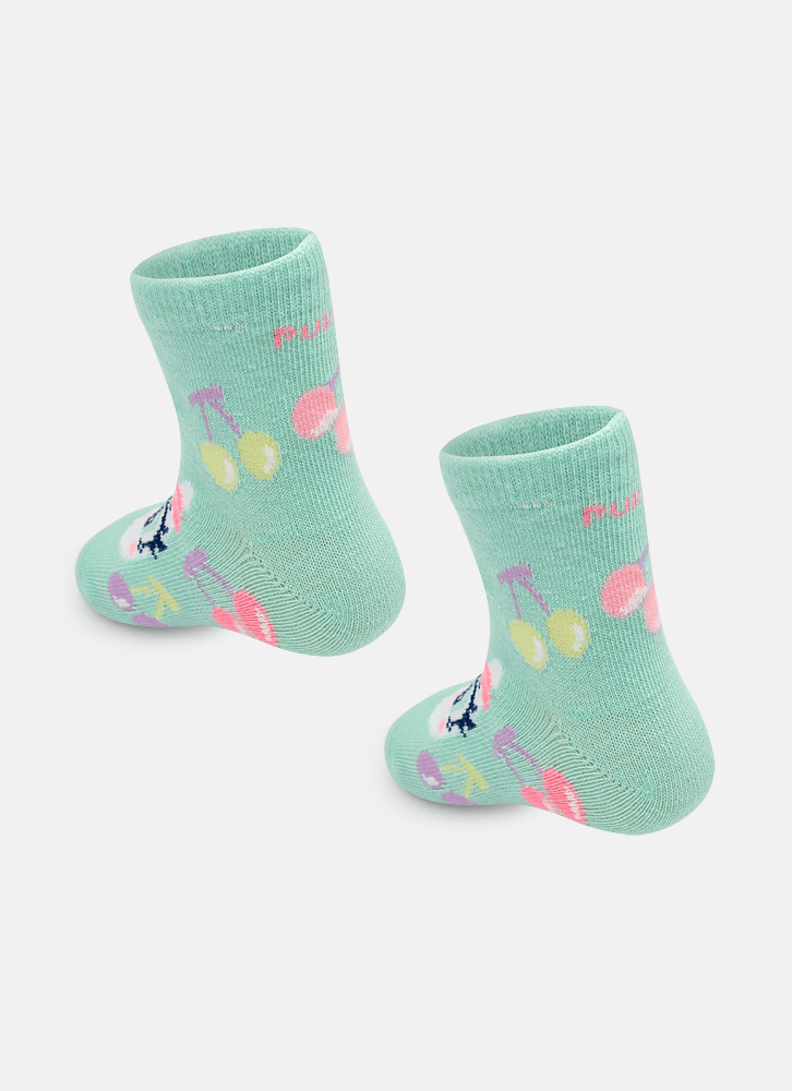Meia-Soquete-Bebe-Menina-Estampada-Unicornio-Cherry