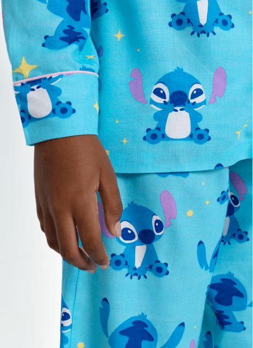 Pijama Manga Longa Viscose Menina Teen Stitch