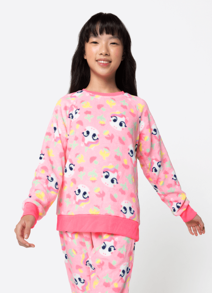 Pijama-Manga-Longa-Soft-Menina-Teen-Unicornio-Encantado