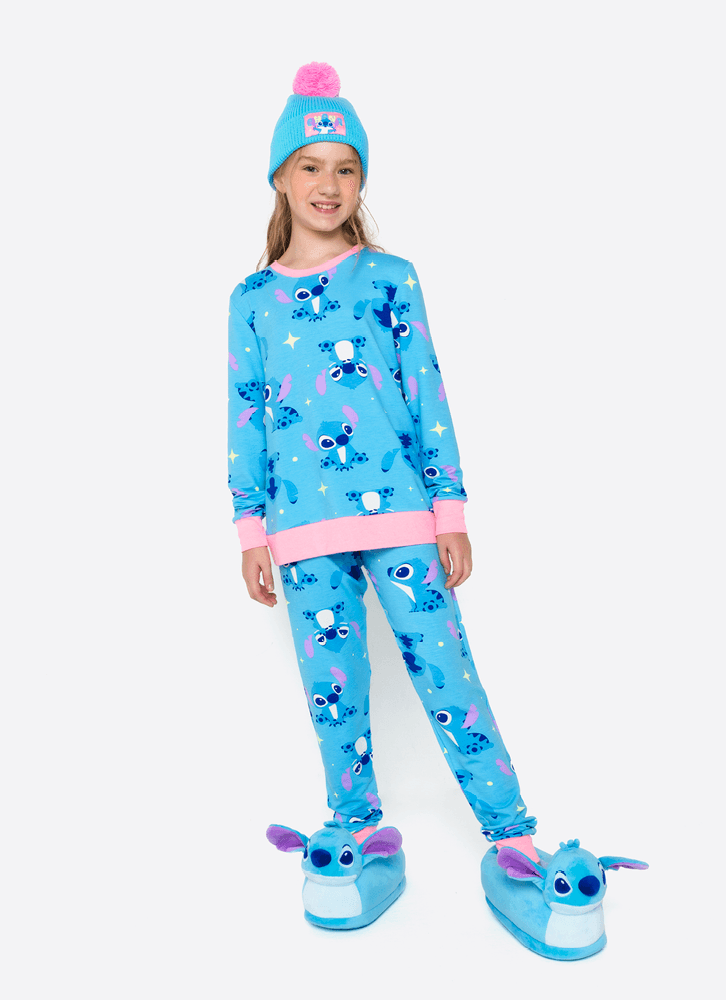 Pijama-Manga-Longa-Ultra-Visco-Menina-Teen-Stitch